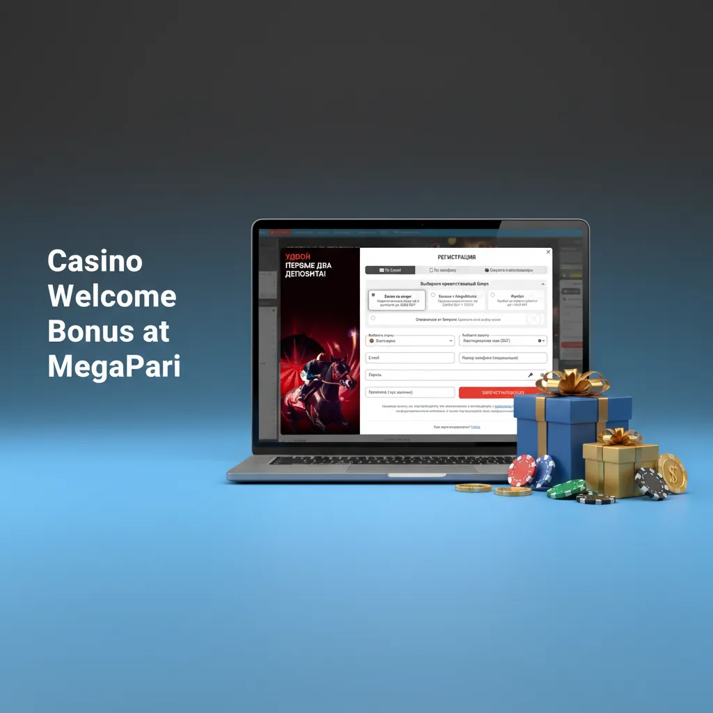 MegaPari casino welcome bonus: 100% up to 20,000 BDT on first deposit for Bangladesh new users. 35x wagering in 7 days.