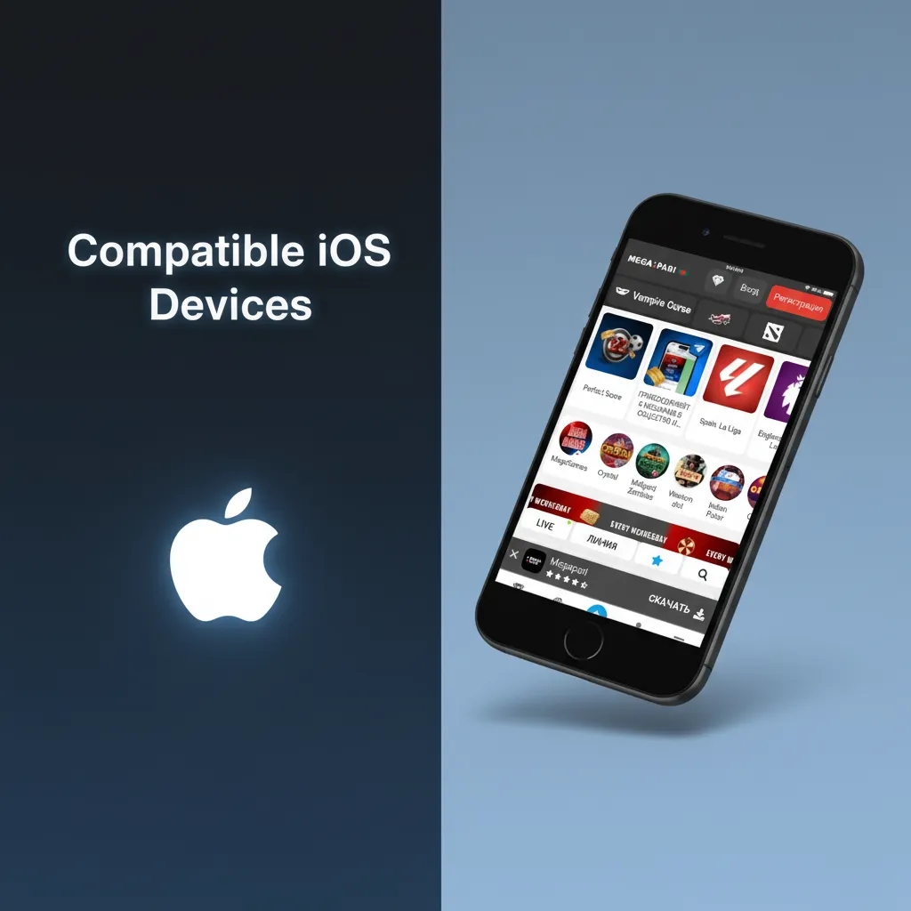 Compatible iOS devices: iPhone X–15 series and iPad (iPadOS 12+). Newer models give best live betting.