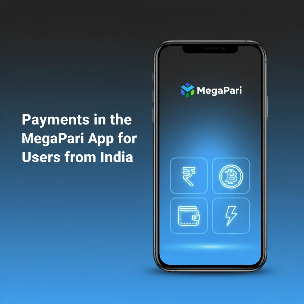 MegaPari India payments: INR via UPI, NEFT/IMPS, NetBanking, Visa/Mastercard, AstroPay; ₹100 min deposit, ₹300 min withdrawal