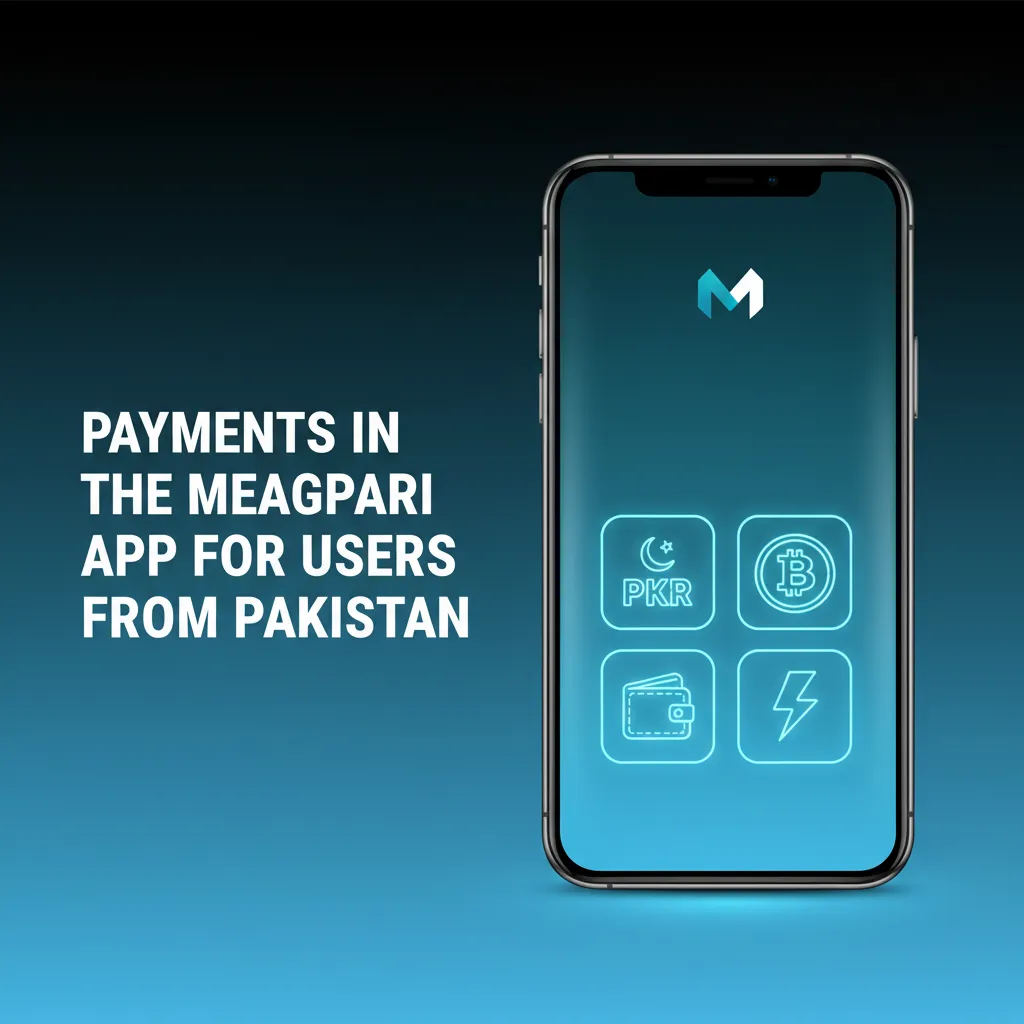 MegaPari app payments in Pakistan: Easypaisa, JazzCash, Visa, Mastercard, Skrill; instant deposits, withdrawals in minutes.