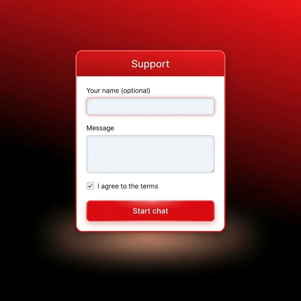 24/7 customer support: live chat via help icon, email form, Help Centre/FAQ; English agents, Hindi available at peak times.