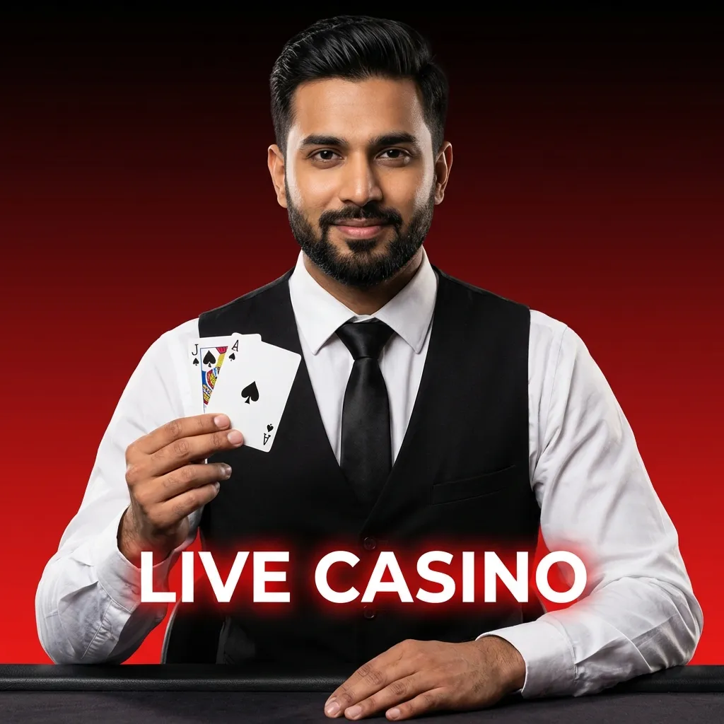 Live Casino: real dealer streams; choose Roulette, Blackjack, Baccarat, Andar Bahar; bet in real time; pick table limits.