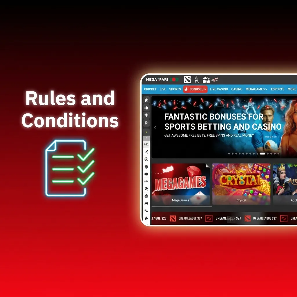 Rules: 18+, one account per user, KYC may be needed before withdrawals, wagering/expiry, abusive betting voids bonuses.