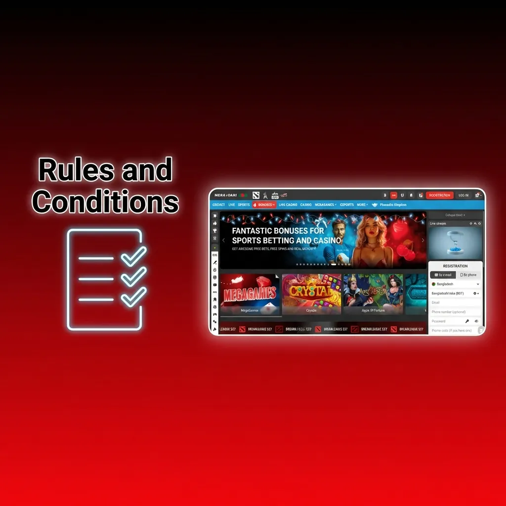 Pakistan rules: 18+; one account per person/household/device; wagering time limits; no abuse/VPN; KYC before withdrawals.