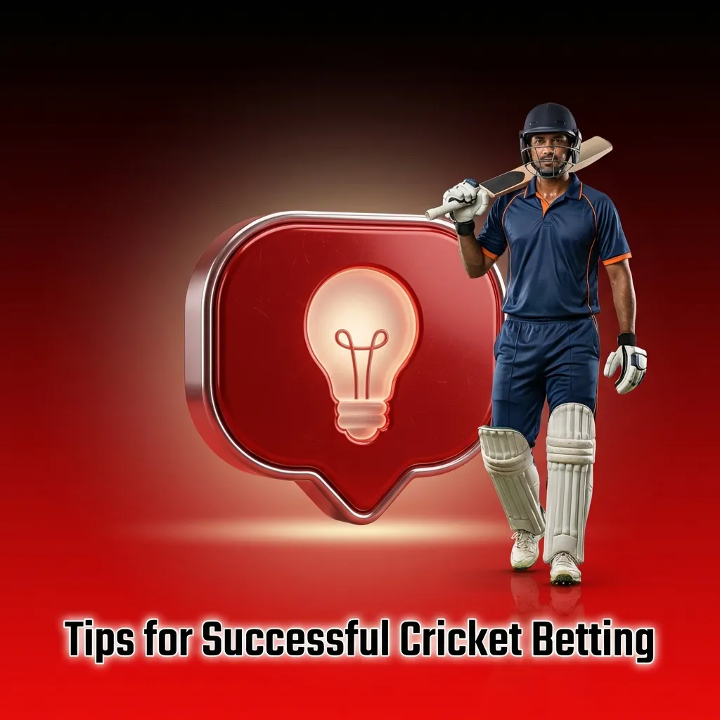 Infographic: cricket betting tips—study form, fitness, pitch/weather, timing, bankroll, compare markets; live odds, cash out