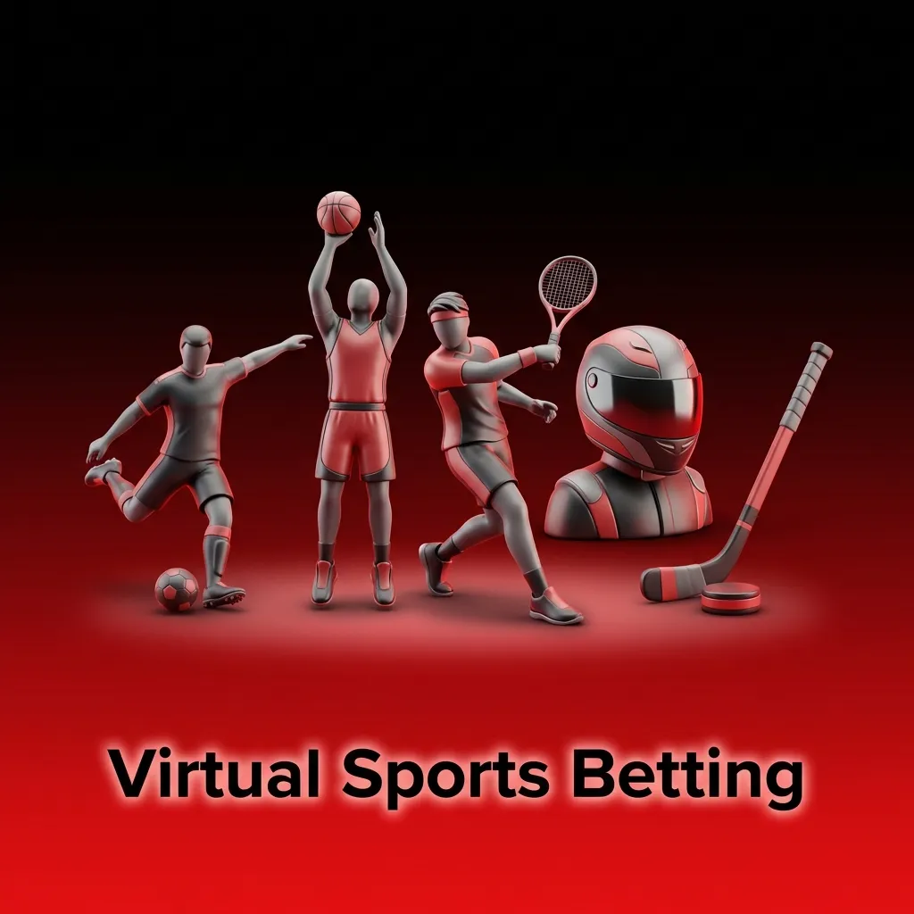 Virtual sports betting 24/7 with RNG outcomes; football, horse racing, greyhounds, basketball; events every few minutes.