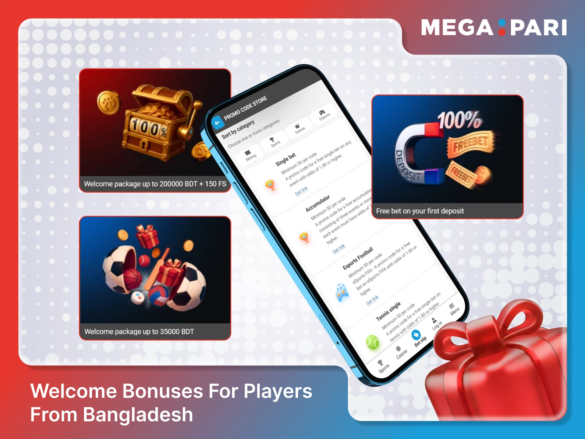 Claim generous welcome bonuses on the Megapari website for Bangladeshi players.