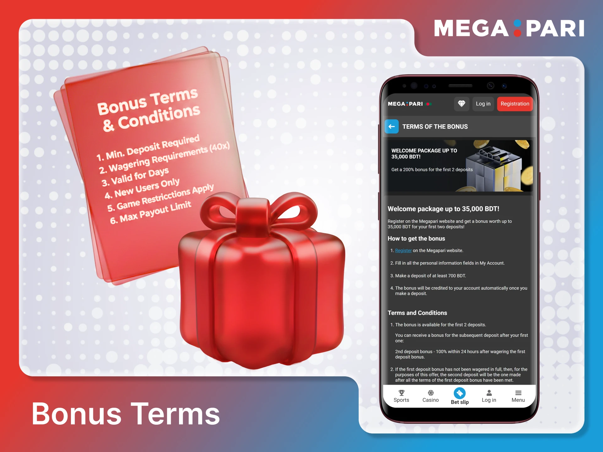 Read the Megapari App bonus terms and start winning today.