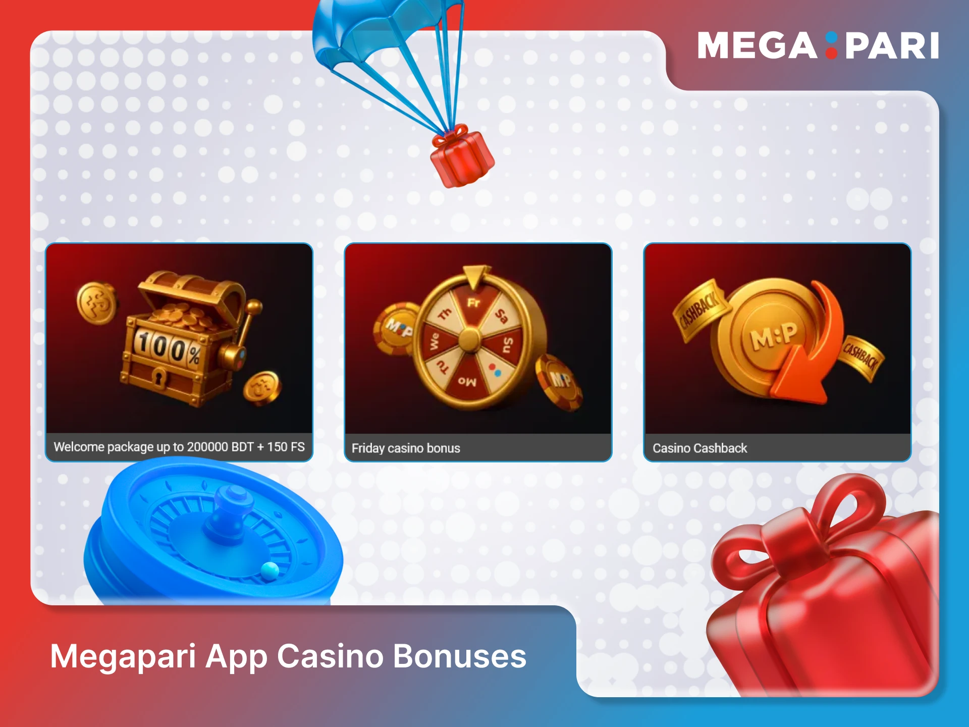 Play top games with Megapari App casino bonuses in Bangladesh.