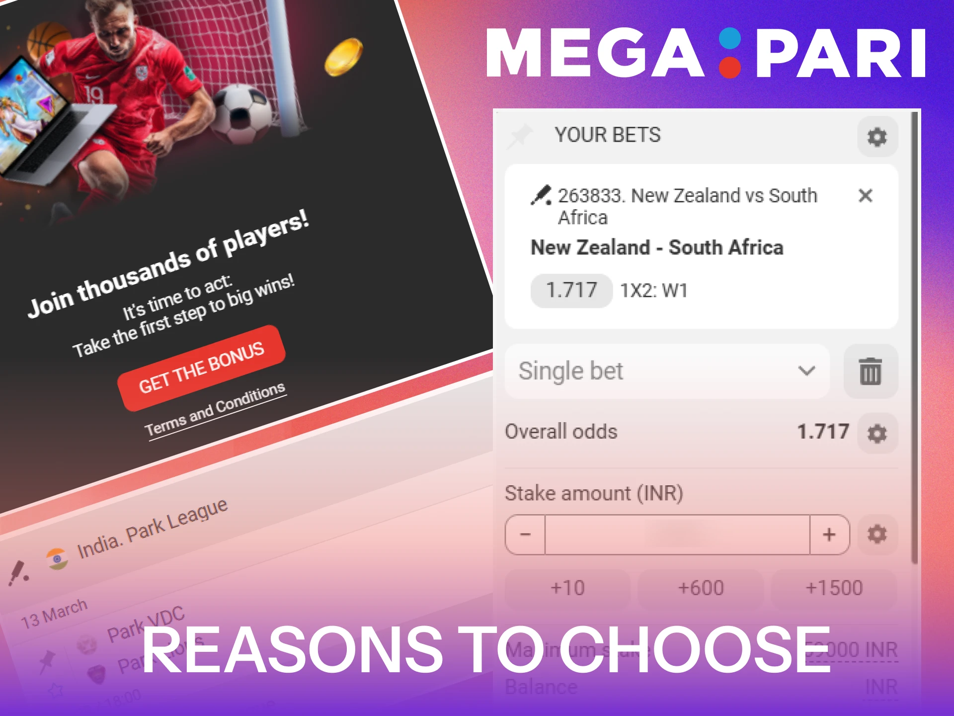 Discover the best reasons to choose MegaPari for betting in India.