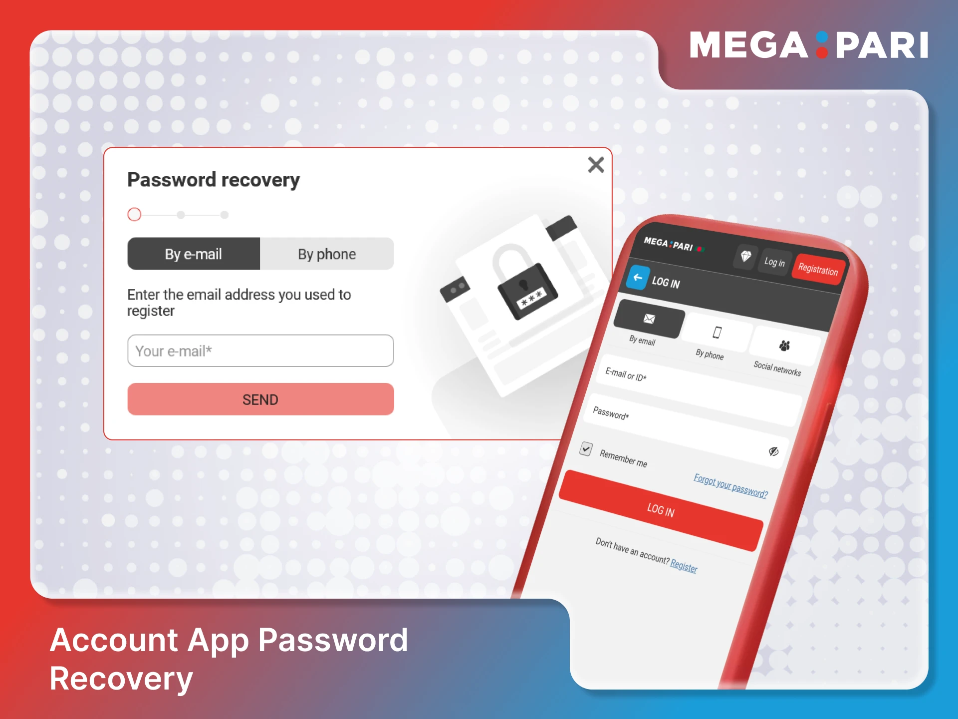 Use the recovery tool to regain access to your Megapari App Registration.